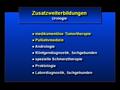 Stellenwert der Zusatzbezeichnung MTT/Psalliativmedizin 2011