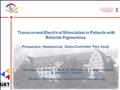 Transcorneal electrical stimulation in patients with retinitis pigmentosa:  a randomized, sham-controlled pilot study