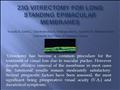 23G P.P. Vitrectomy for long standing epimacular membranes